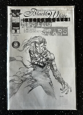 Rising Stars.# 1 . In  Black & White DF Sketch Cover Ltd. to 3000 With COA
