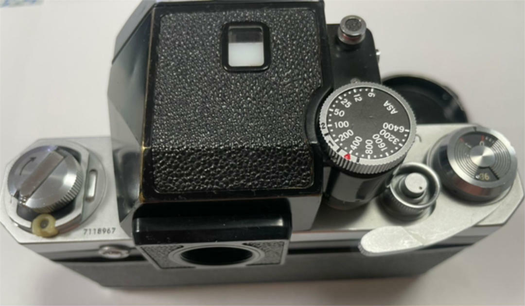 Nikon F Photomic FTN 35mm SLR Film Camera Silver Body from JAPAN