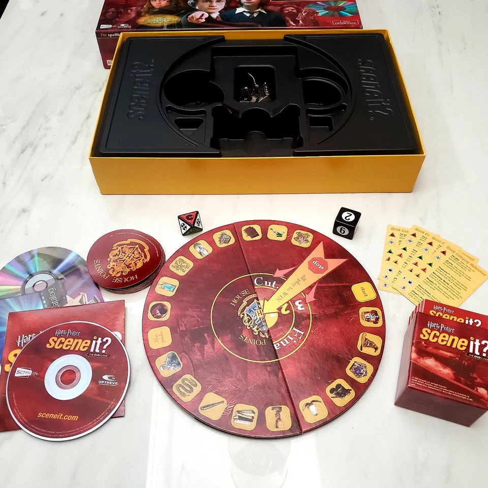Harry Potter Scene It? The DVD Game 2005 - 1st Edition Parts Complete -No Instr. - Image 2 of 4