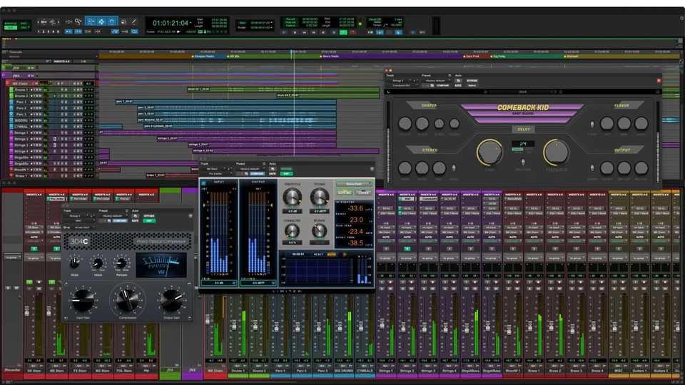 Avid Pro Tools Studio Perpetual License (Boxed)  Pro  Audio Recording Software - Image 3 of 3