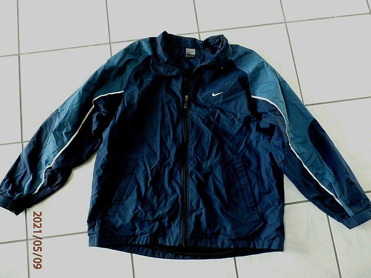 NIKE Blue Mens Jacket XL RN# 56323 CA# 05553 Windbreaker NIKE Blue Mens Jacket XL RN# 56323 CA# 05553 Windbreaker