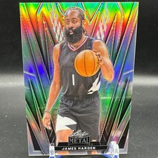 James Harden Silver Prizmatic /20 2024 Leaf Metal Basketball National Promo