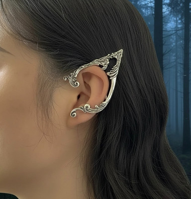 Elfe Ohr Manschetten - Silber - Fantasy Cosplay Schmuck - Wickel Ohrring - Fee