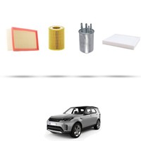 Hoffcar Wartungsset - 4 Filter FüR Land Rover Discovery 5-LR5 3.0 SDV6 225KW D