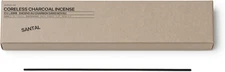 Santal Coreless Pure Incense Sticks, Artisan-Crafted Niche Scent, Exclusive Low-