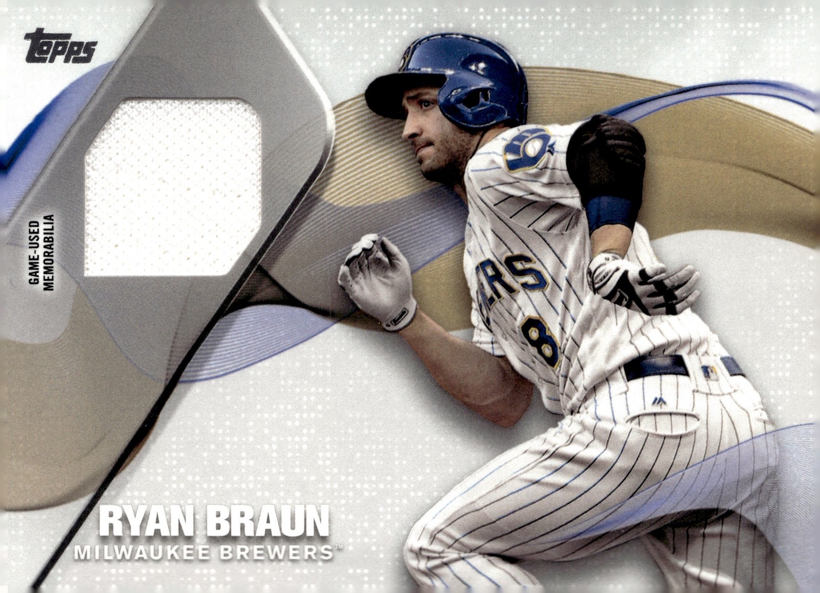2017 Topps #MLM-RB Ryan Braun Major League Material Relics