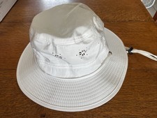 White Women s Breathable Beach Hat with Cut O...