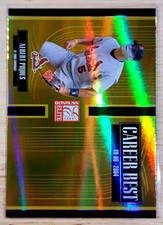 Albert Pujols /500 ✨ 2005 Donruss Elite - Career Best - Gold - Cardinals