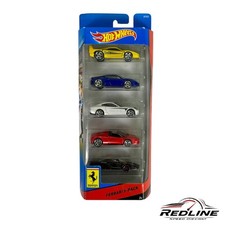     Hot Wheels 5 pack Race FERRARI Set ENZO F40 458 SPIDER 430 D3    