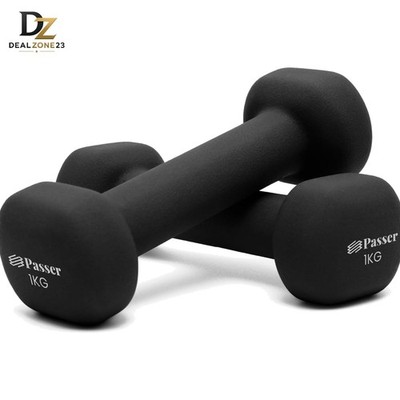 Neopren Hanteln Set 2er Kurzhantel Krafttraining Fitness Workout Damen