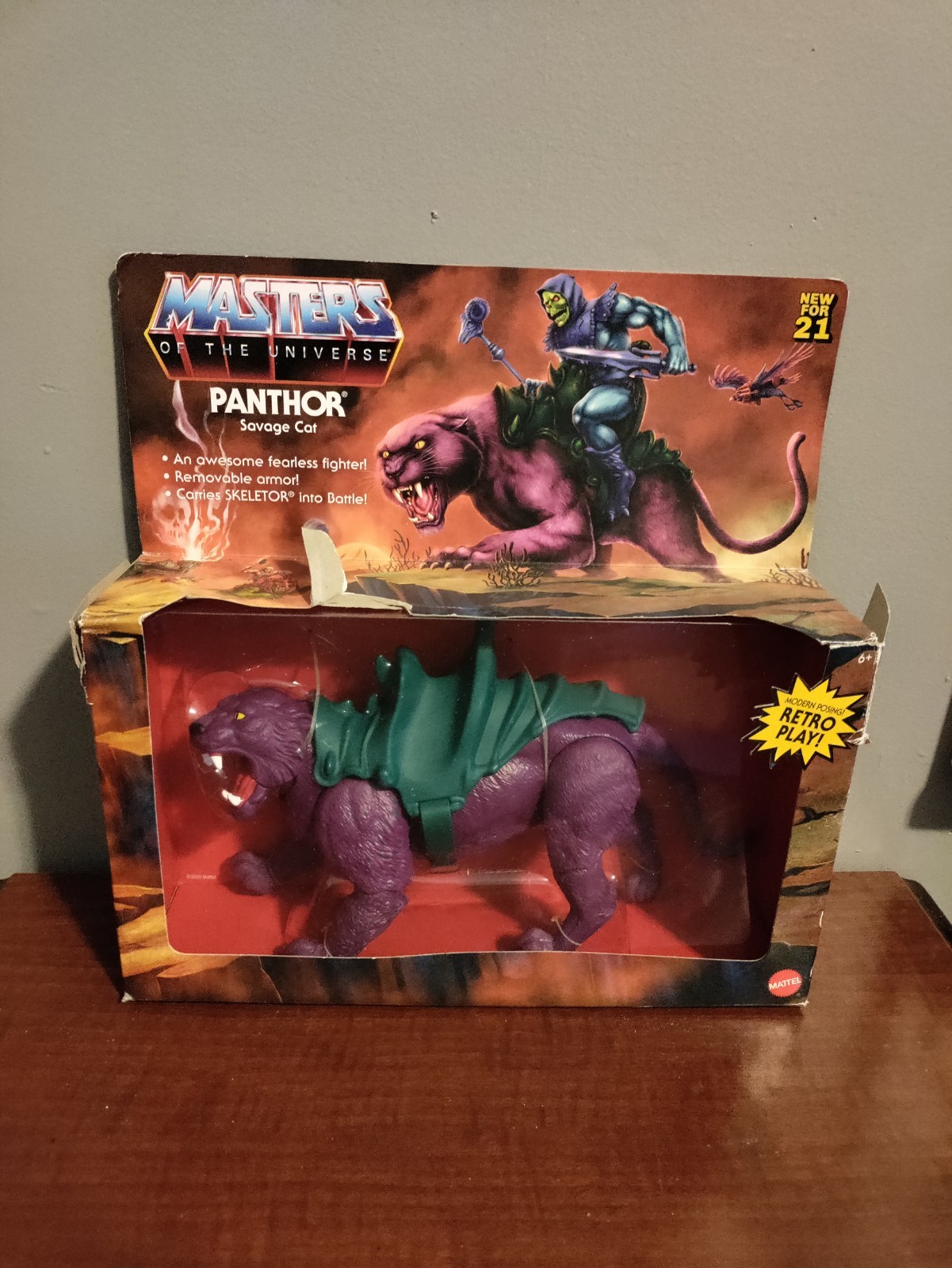 Masters of the Universe Origins Panthor 6 inch Action Figure - Retro Play