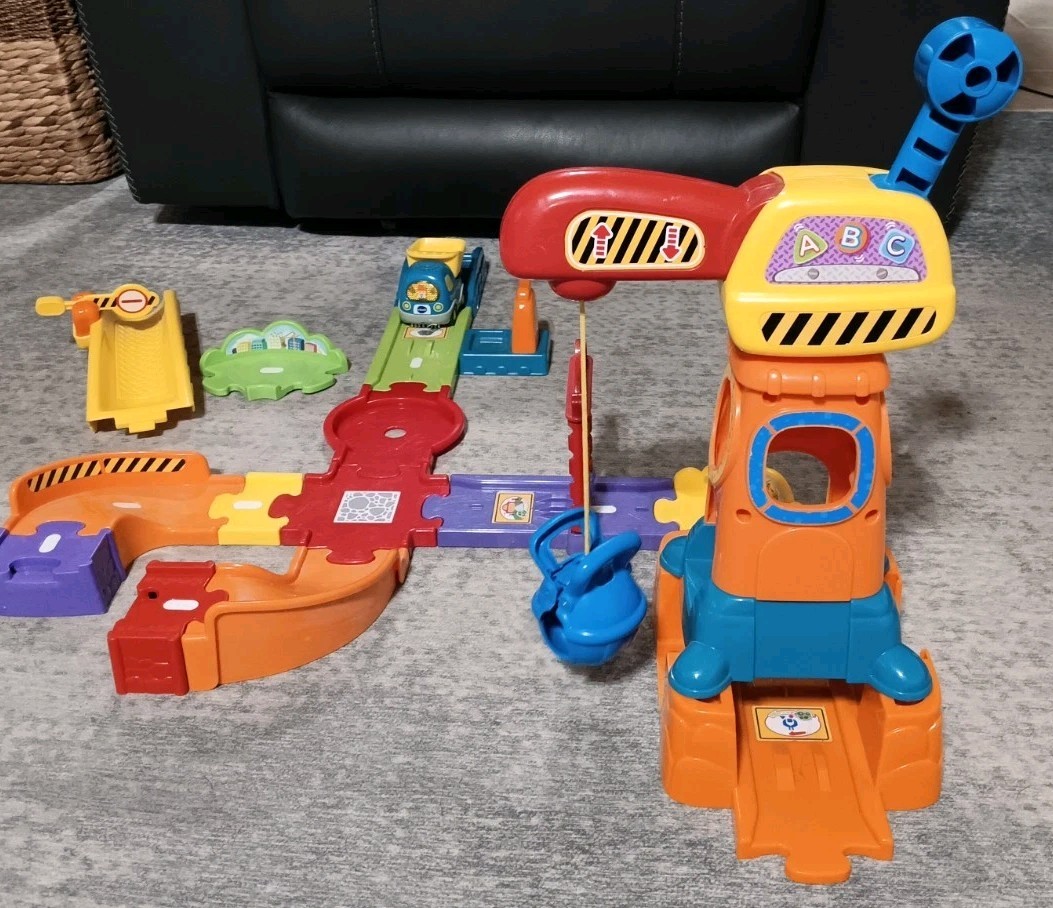 Vtech Go! Go! Smart Wheels Construction Playset- for parts