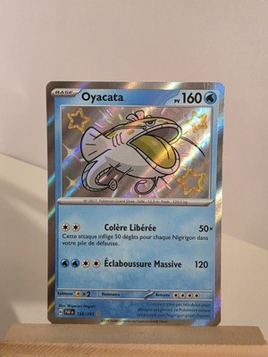 Pokemon Karte Oyacata 126/091 Shiny Rare Karmesin & Purpur Paldeas Schicksale FR
