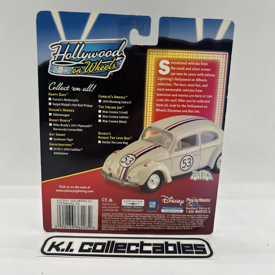 Johnny Lightning The Italian Job Mini Cooper 1/64 Car New - Image 2 of 4