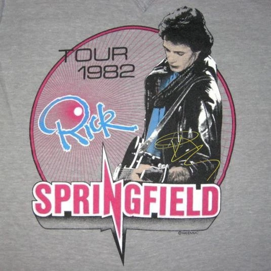 RICK SPRINGFIELD Tシャツ3枚 ロンT1枚 RICK SPRINGFIELD Tシャツ3枚