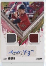 2021 Panini Diamond Kings DK Material Signatures Andy Young #DKMS-AY Auto 1t44