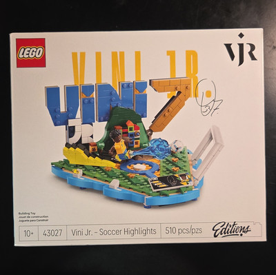 LEGO Vini Jr. Soccer Highlights Set 43027, 510 Pieces, 10+, Limited Edition