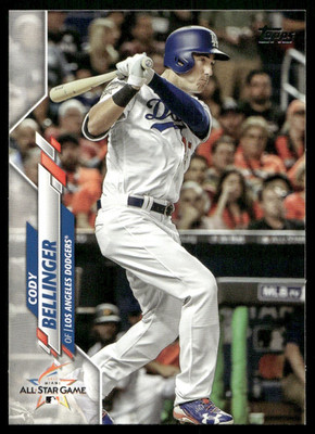 2020 Topps Update Series All-Star #U-80 Cody Bellinger Dodgers baseball card