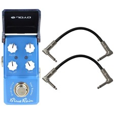 Joyo JF-311 Emerald (Overdrive) True&nbsp;Bypass Mini Pedal w/ Patch Cables
