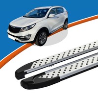 Trittbretter Passend FüR Schweller Kia Sportage Ab Baujahr 2015 - 2021 Almo Silb