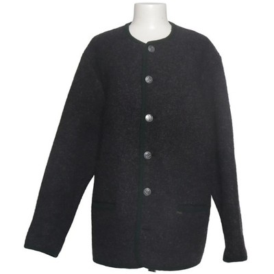 Boos, Strickjacke, Damen, Größe: 50, Grau, Wolle, Einfarbig #8F3