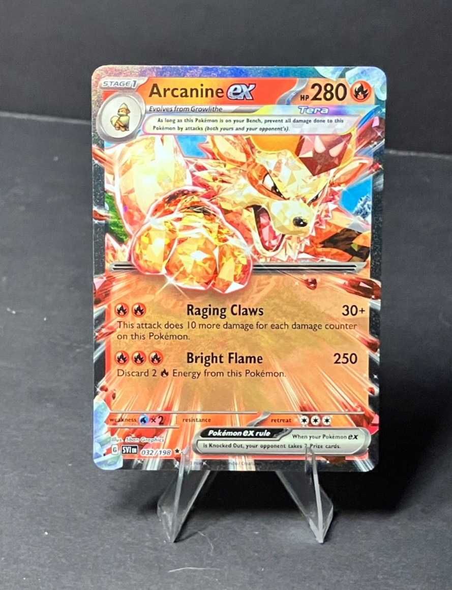 Arcanine Ex #32 Pokemon Scarlet & Violet