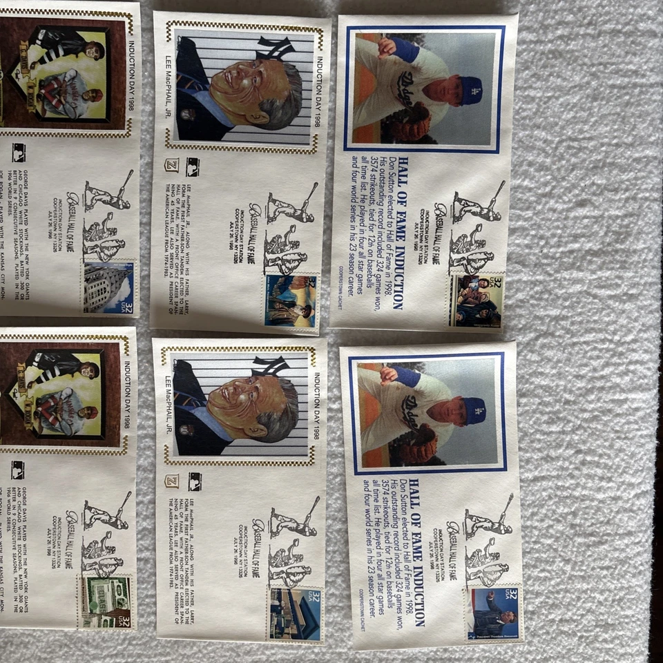 1998 Z Silk Cachet FDC Lot Of 9 July 26th - Image 4 of 4