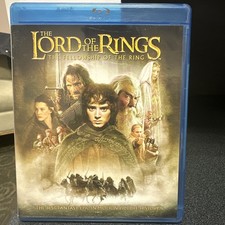 The Lord of the Rings The Fellowship of the Ring Blu-ray DVD 2 Disc Set