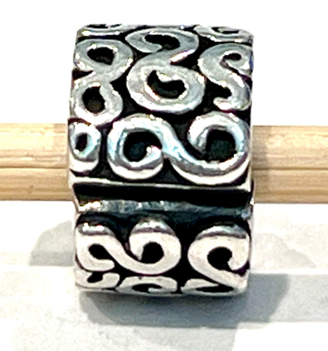 PANDORA 790338 "S" Design Sterling Silver Clip RARE Authentic RETIRED  - Picture 4 of 5