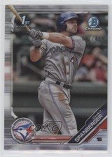 2019 Bowman Chrome Prospects Refractor 87/499 Chad Spanberger #BCP-87 0l4h
