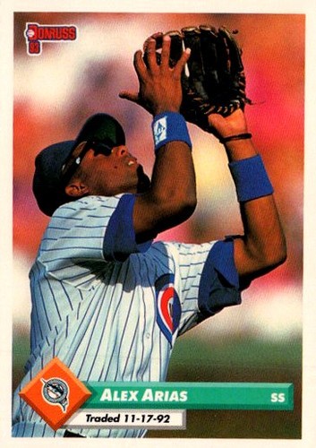 1993 Donruss Alex Arias #780 card