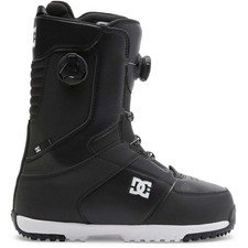 DC CONTROL BOA BLACK/WHITE MENS SNOWBOARD BOOT
