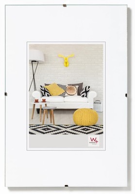 Bilderrahmen Klarglas40 x 60 cm Doppelpack, Rahmenlose Bildhalter RB460KD