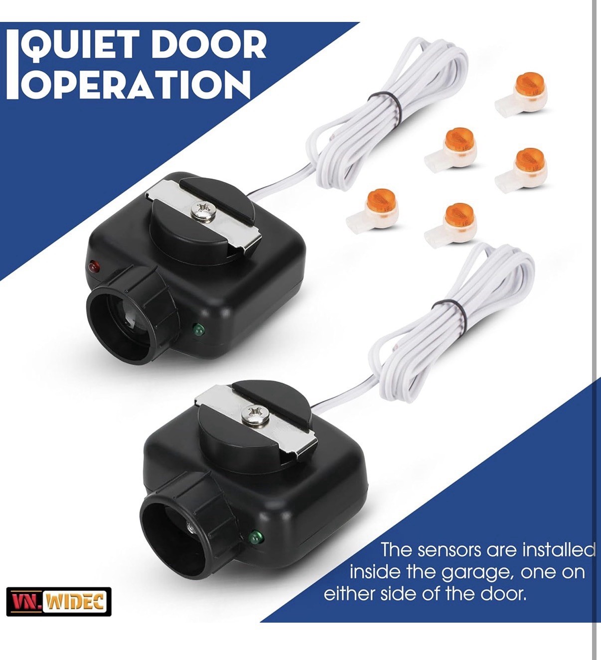 Upgraded 2 Pack for Linear Garage Door Sensor Replacement, for Linear Garage ...