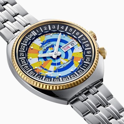 Orient Revival World Map Men's Limited Edition RN-AA0E08Y New