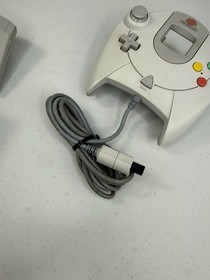 Sega Dreamcast Console - White w/ Controller & Cords! HKT-3020 Tested & Works