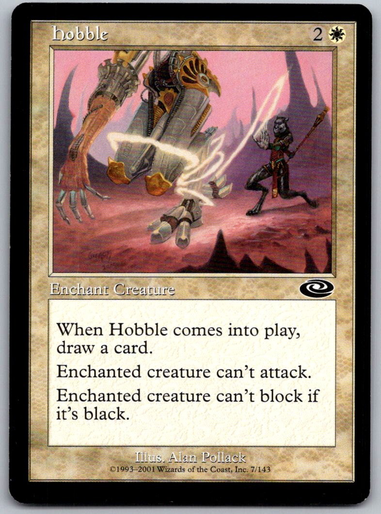 Hobble 7 Common Planeshift Magic: The Gathering Lightly Played