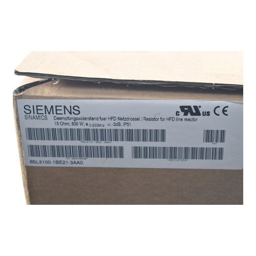 NEW Siemens 6SL3100-1BE21-3AA0 SINAMICS / SIMODRIVE HFD-RESISTOR 15 R 800 W FOR - Picture 4 of 4