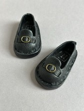 Schwarze Leder Schuhe für