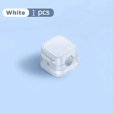 6 Pack Magnetic Cable Clips Cord Holder Under Desk Cable Management Organizer