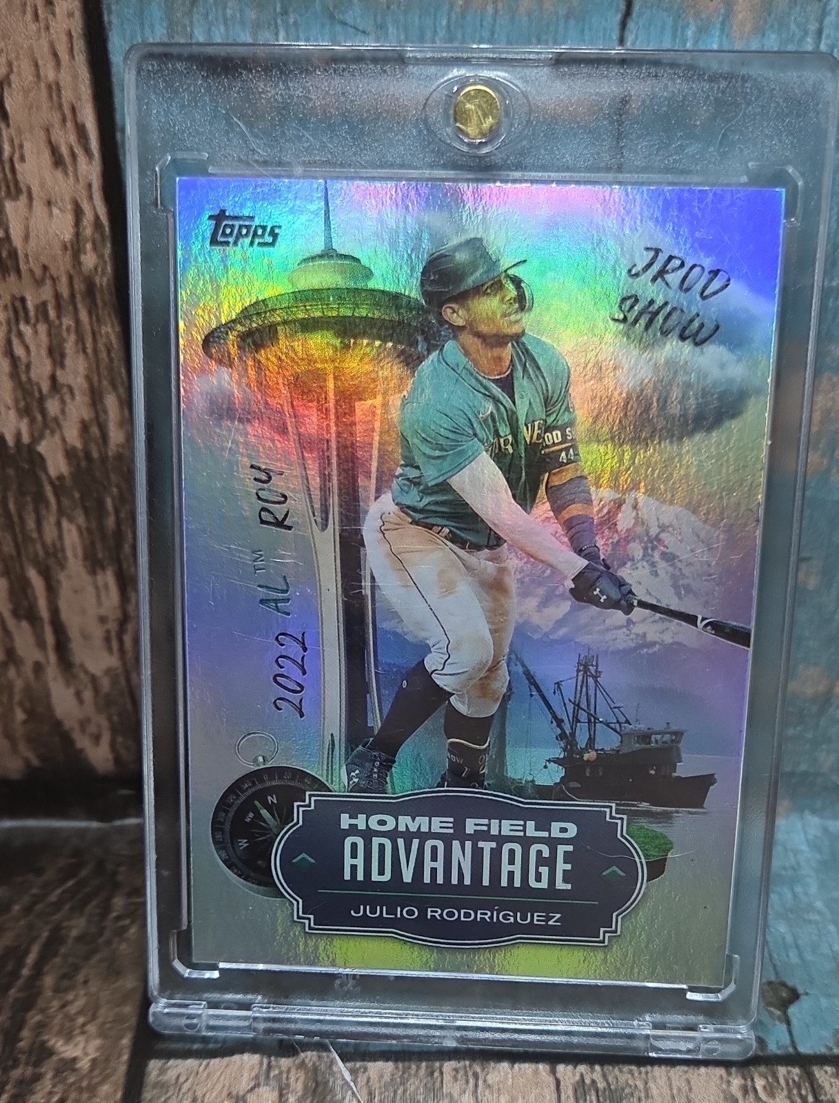 2023 Topps Series 2 Home Field Advantage Julio Rodriguez #HA11 Seattle Mariners 