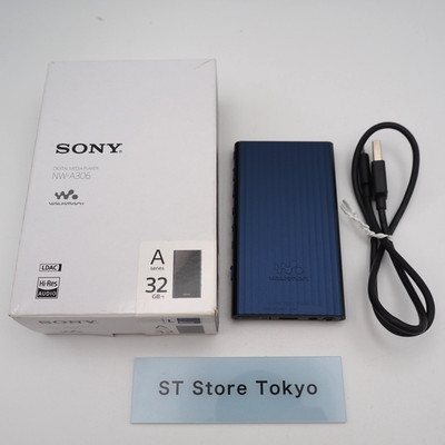 [EXC] SONY Walkman NW-A306 32GB A Serie Speichertyp Blue Music Englisch mit Box