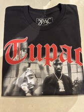 Vlone X Tupac T-shirt SIze Large Made In USA