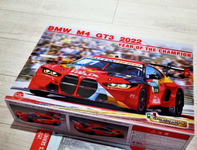 Platz/NuNu 1/24 Racing Series BMW M4 GT3 2022 DTM Champion Plastic