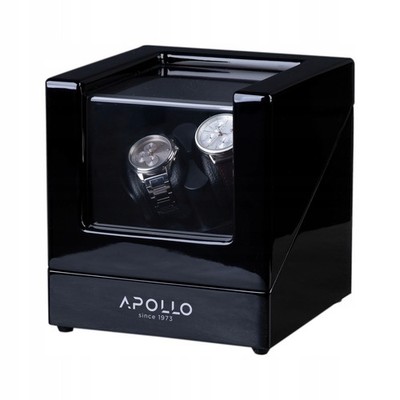 Uhrenbeweger APOLLO SINCE 1973  fur 2 uhr Exklusive Uhrenbox Uhrenkasten