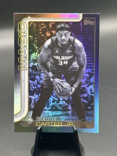 Wendell Carter Jr. – 2025-26 Topps Basketball · Base Cards I Blackout Variation #90 Wendell Carter Jr.