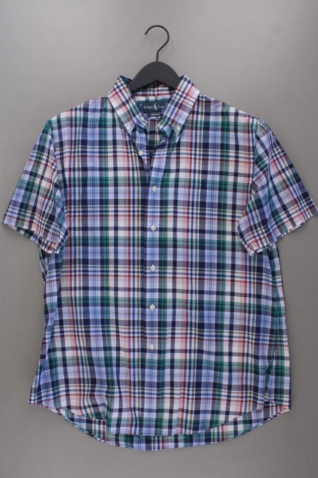 ✨ Ralph Lauren Karohemd Classic Hemd für Herren Gr. 52, L kariert Kurzarm ✨ - Bild 1 von 4