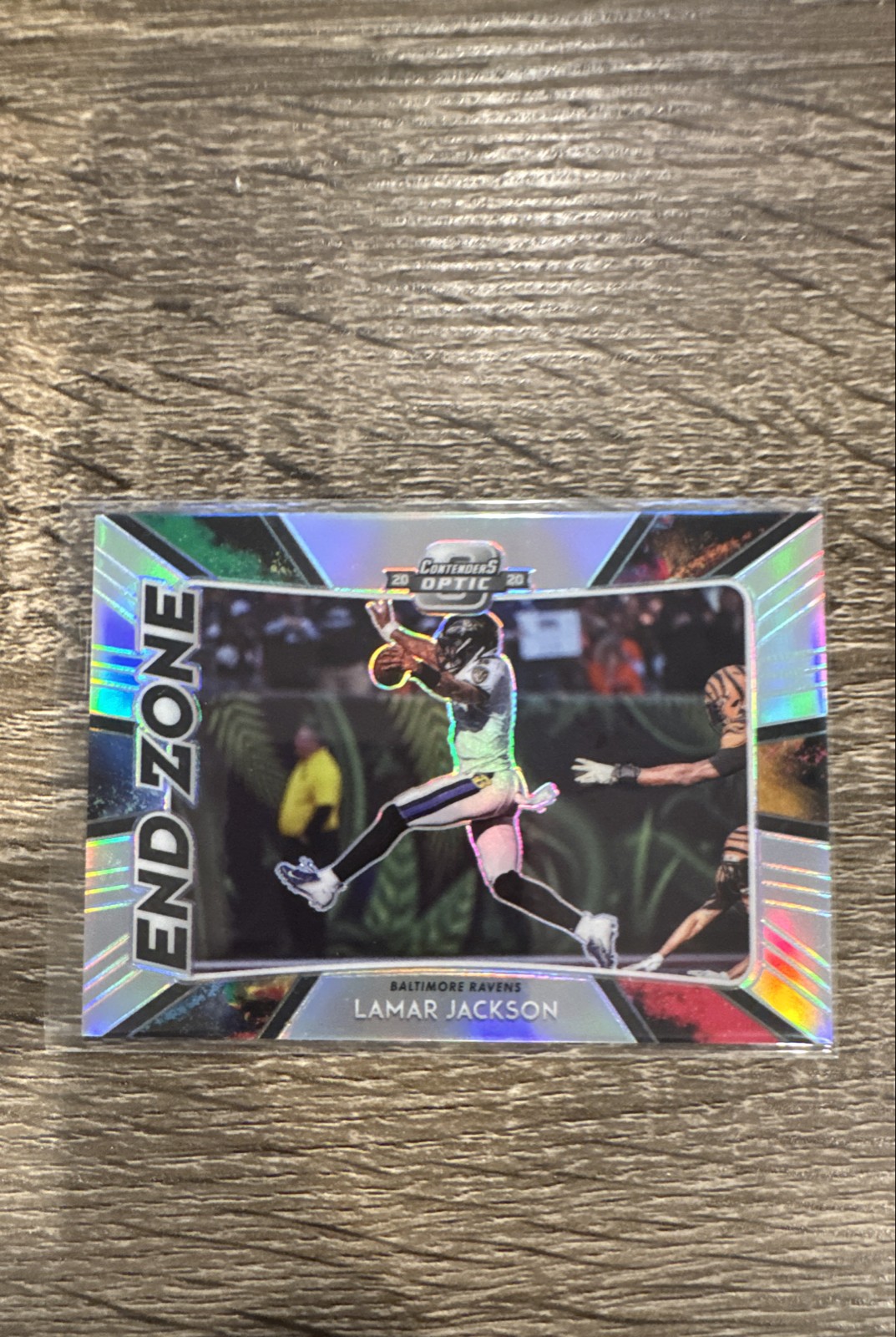 2020 Panini Contenders Optic - End Zone Lamar Jackson #EZ2