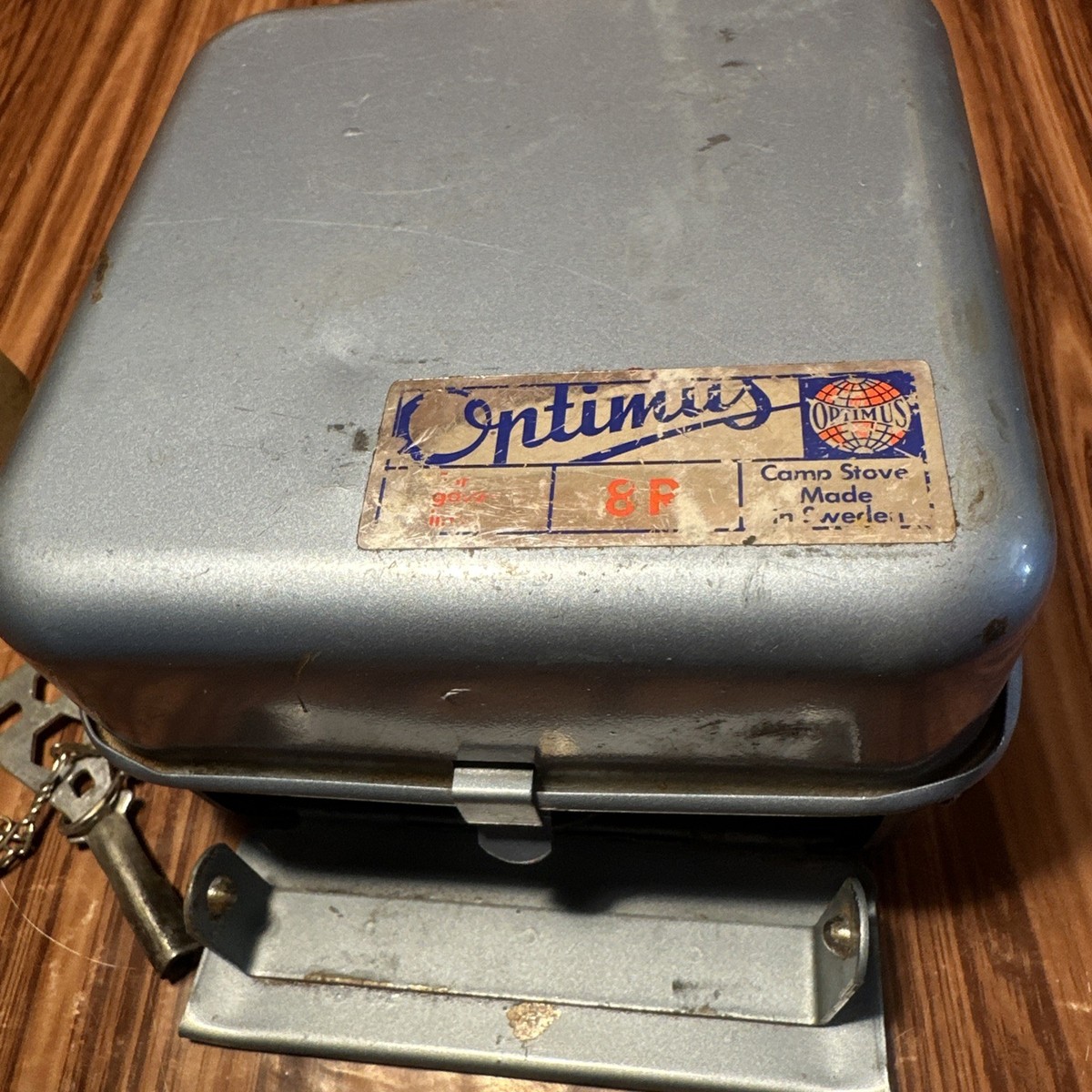 OPTIMUS 8R SWEDEN MADE SINGLE BURNER GASOLINE BACKPACKING CAMPING