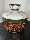 VTG 1970s Coca Cola  Dealer Desk Lamp Tiffany Style Table Light/Plastic Shade